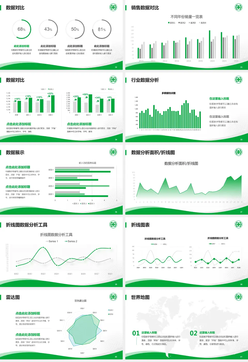 亚东纪念医院会议与研讨会PPT模板16:9格式幻灯片预览图5
