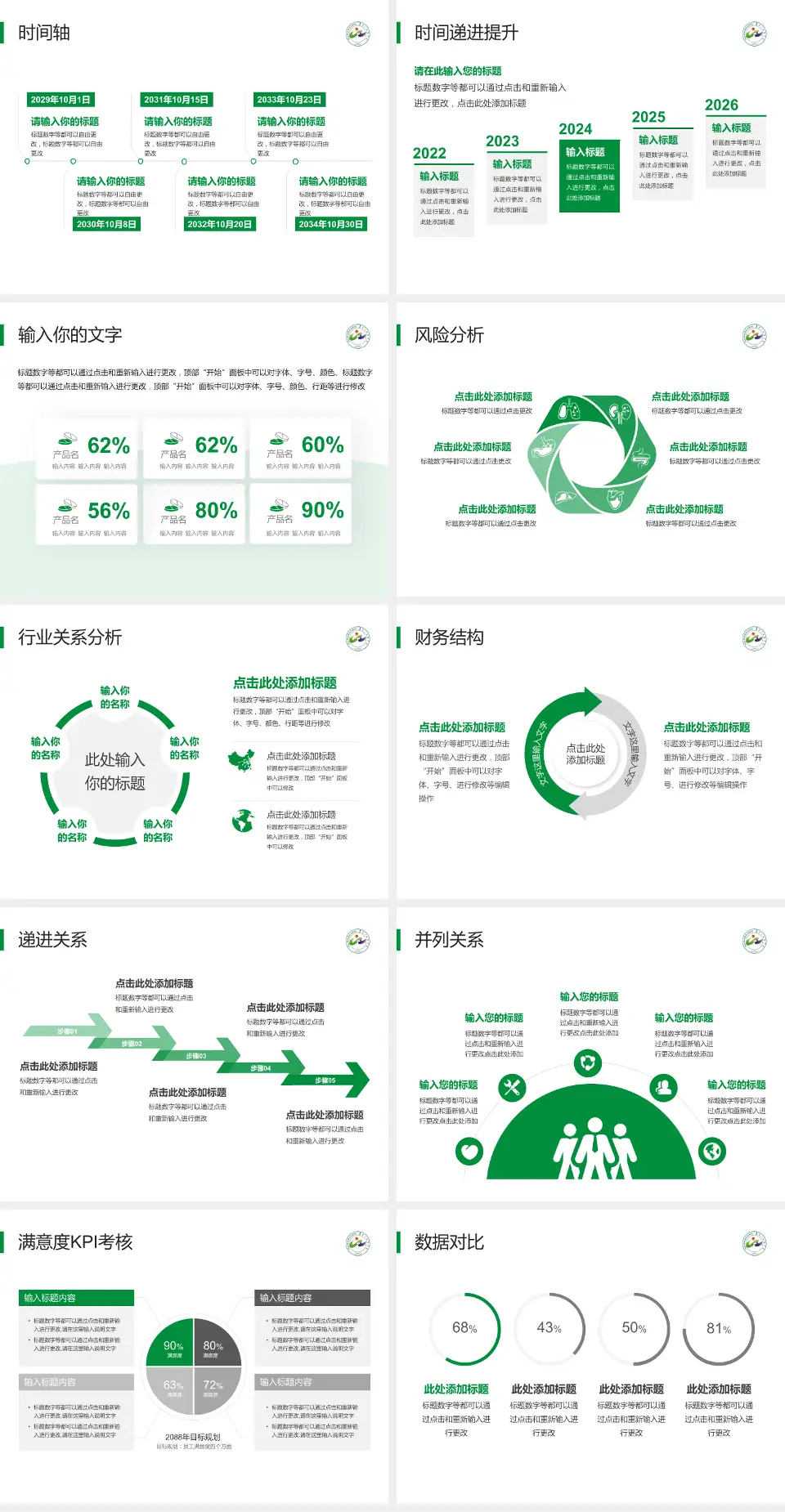 乌兰察布盟医院病例分享与讨论PPT模板4:3格式幻灯片预览图3