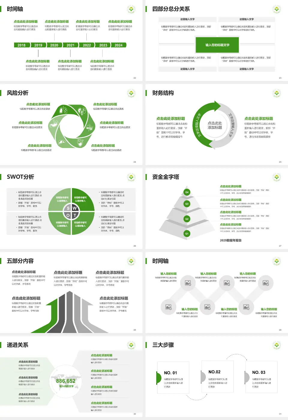 包头市第四医院患者教育与指导PPT模板16:9格式幻灯片预览图4