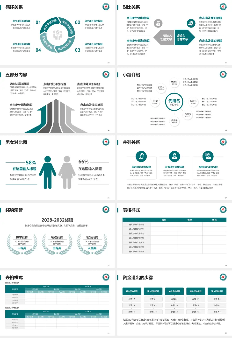 宁夏回族自治区人民医院西夏分院医院简介/日常通用PPT模板16:9格式幻灯片预览图5