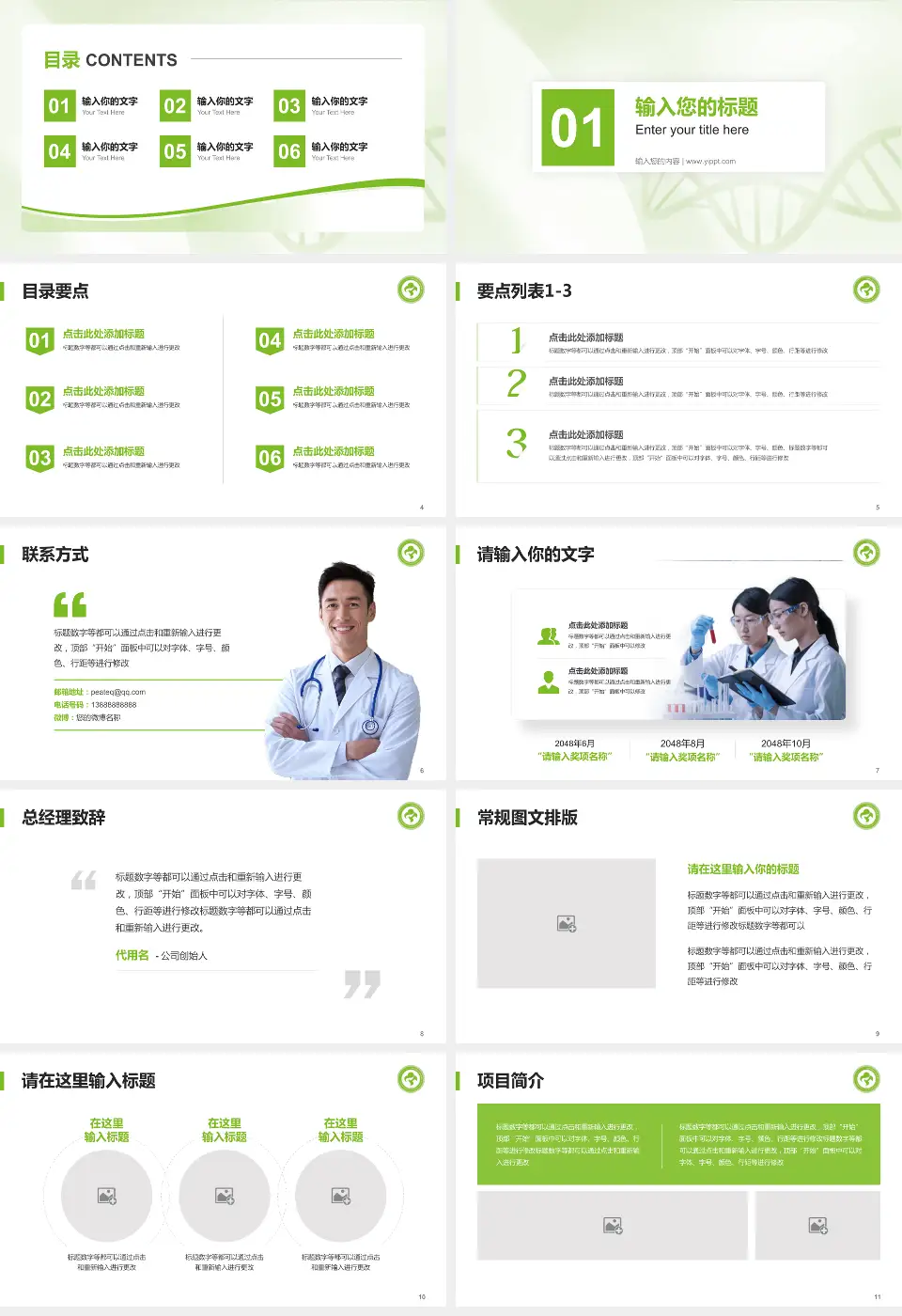 内蒙古自治区妇幼保健院项目申请与汇报PPT模板16:9格式幻灯片预览图2