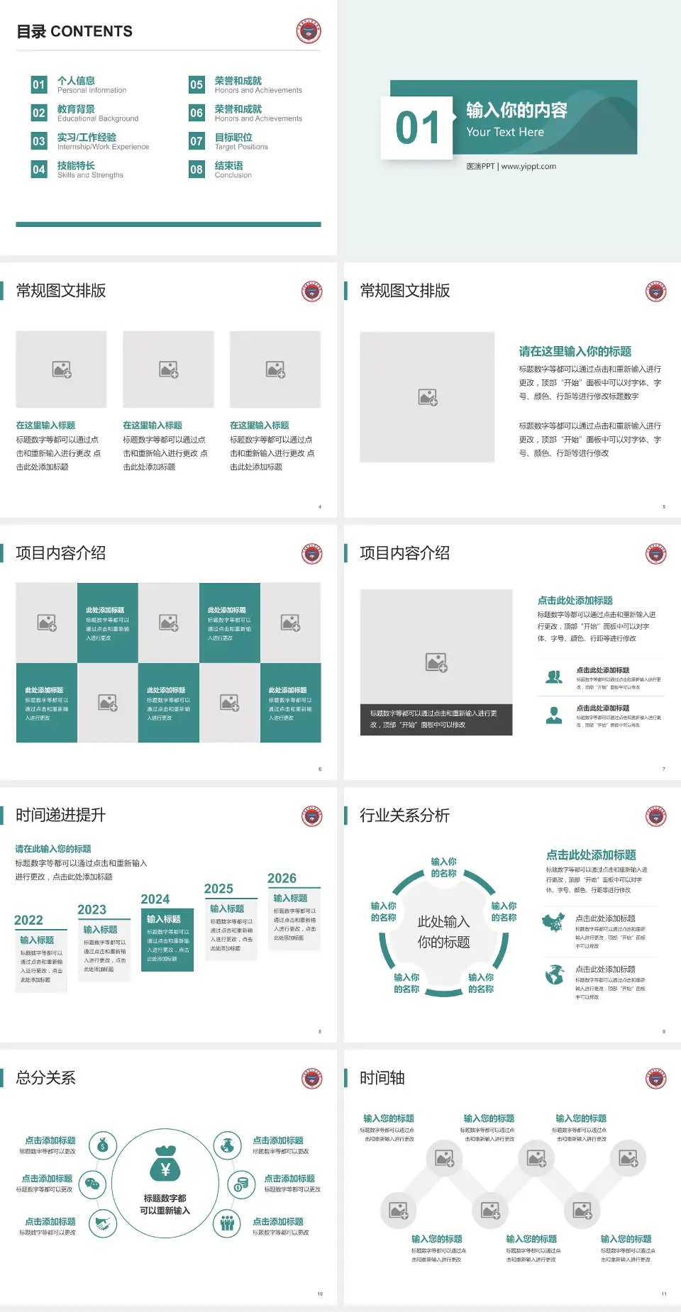 宁夏医科大学总医院财务与预算报告PPT模板4:3格式幻灯片预览图2