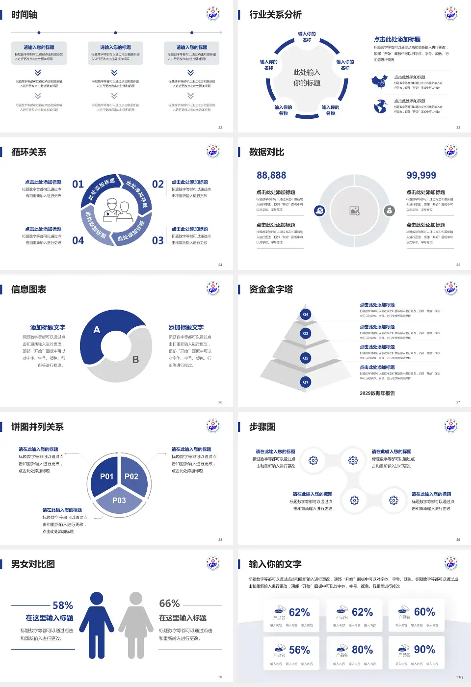赤峰市医院医院管理报告PPT模板16:9格式幻灯片预览图4