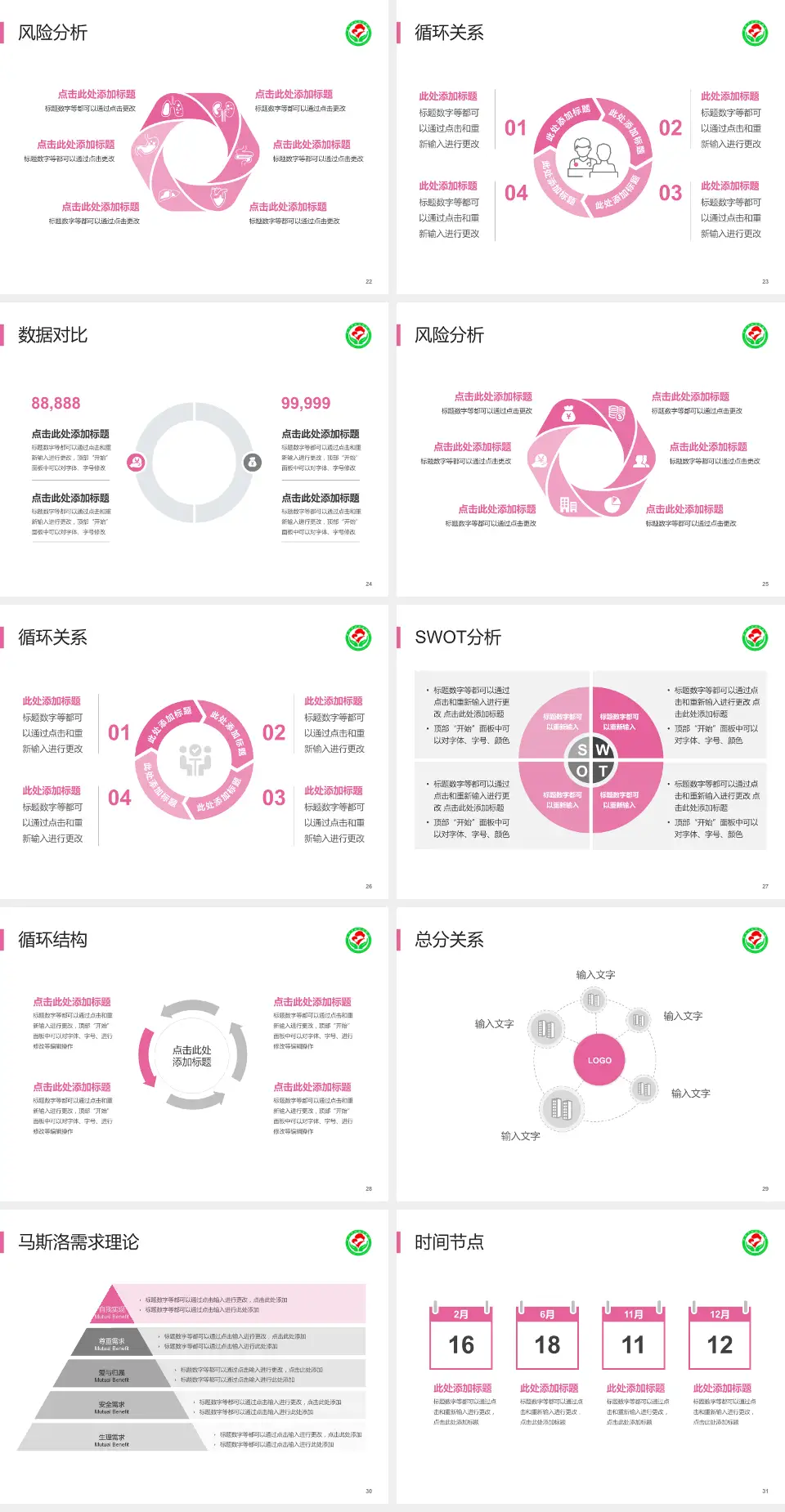 萍乡市妇幼保健院科研成果展示PPT模板4:3格式幻灯片预览图4