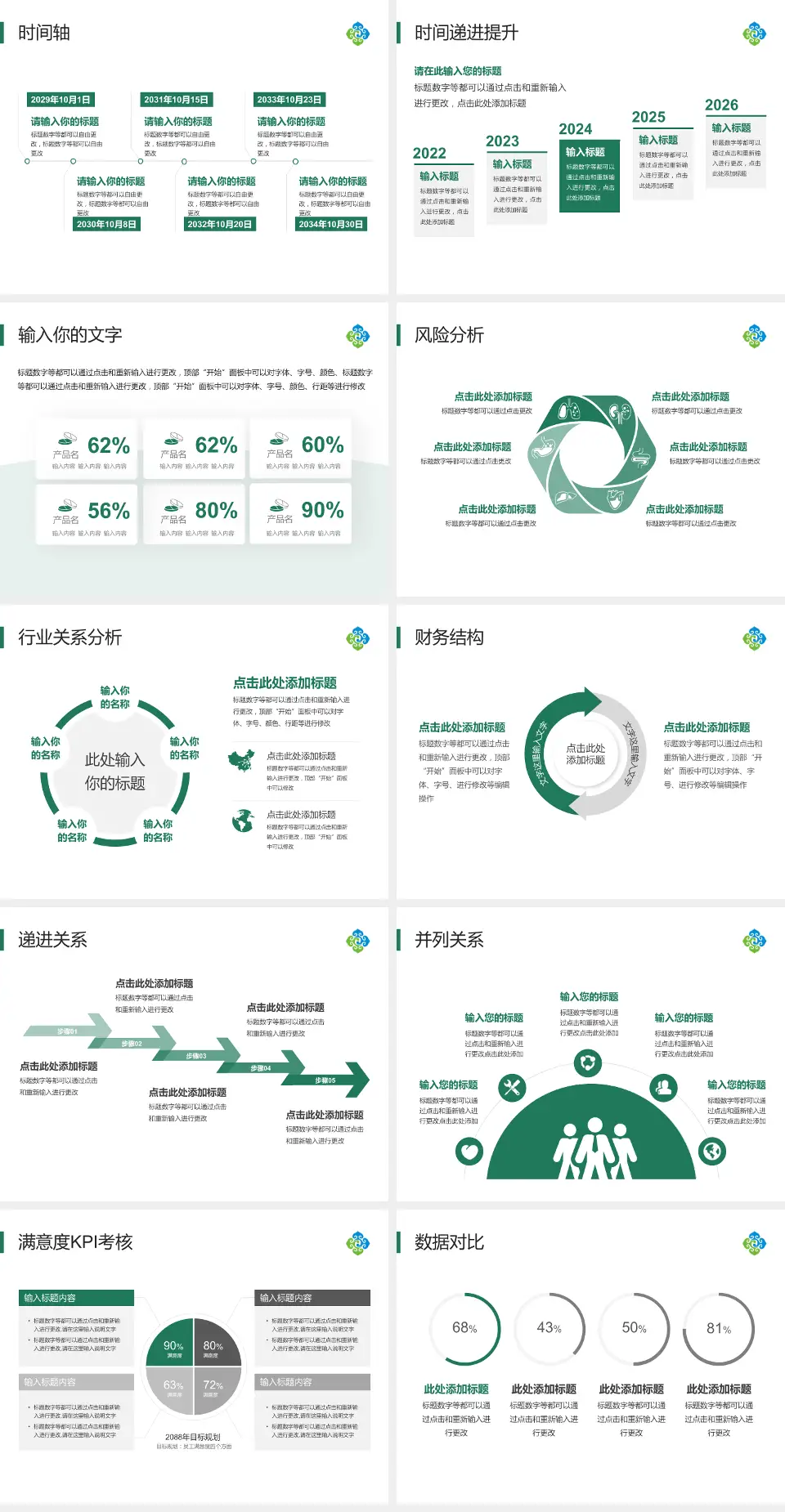 呼伦贝尔市人民医院病例分享与讨论PPT模板4:3格式幻灯片预览图3