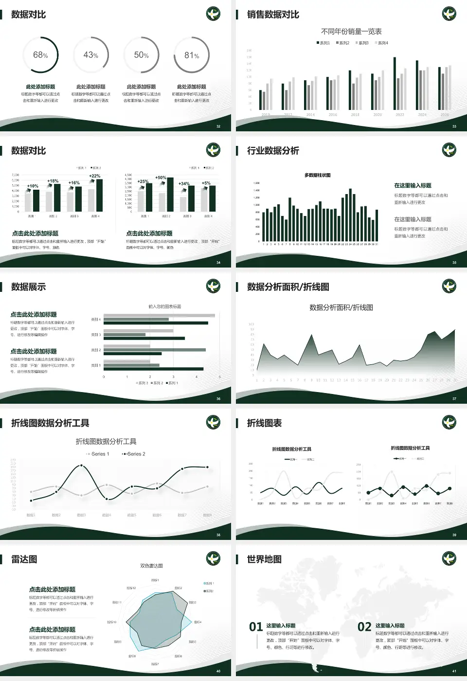 中国人民解放军第二五三医院会议与研讨会PPT模板16:9格式幻灯片预览图5