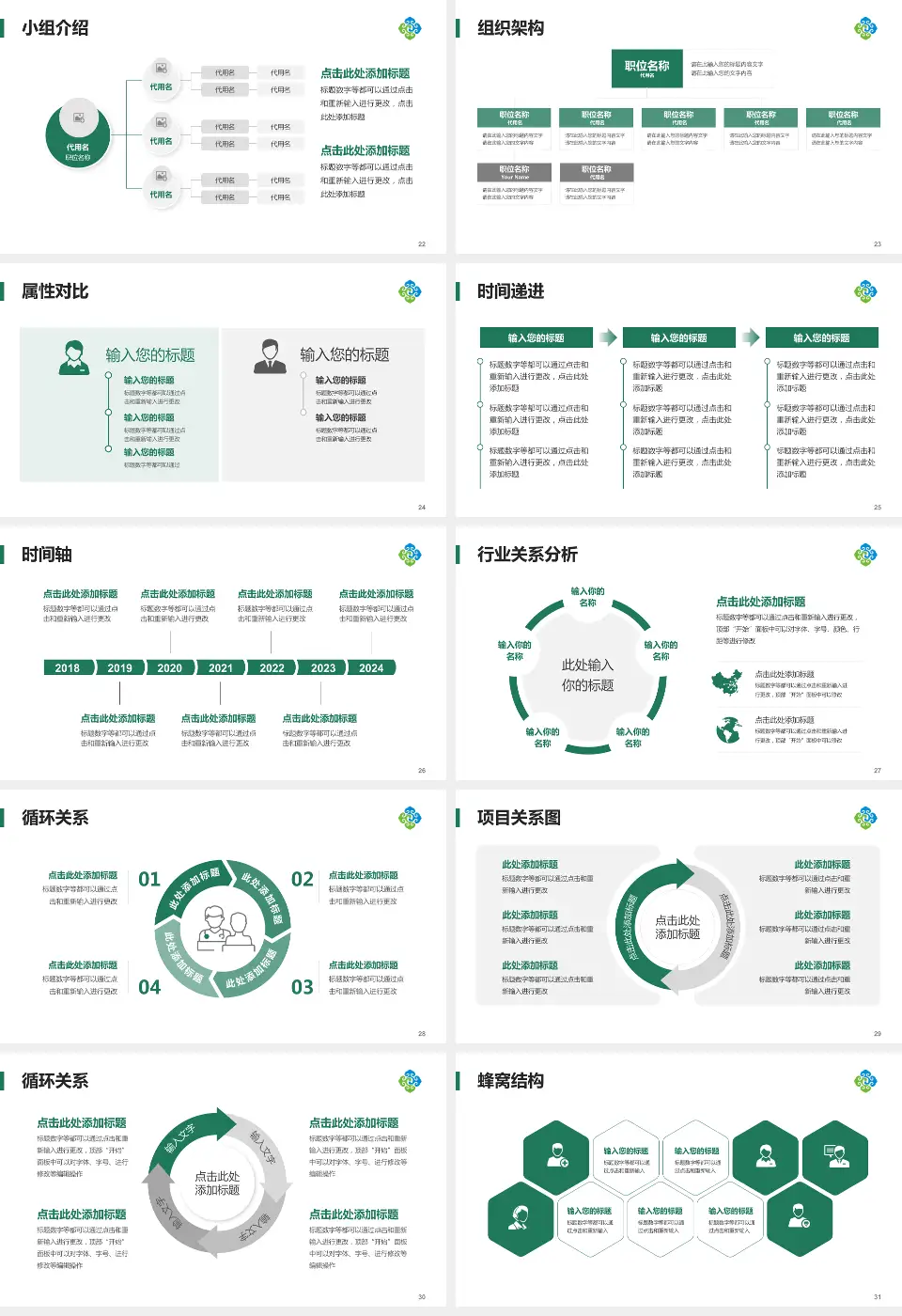 呼伦贝尔市人民医院品管圈PDCA演示专用PPT模板16:9格式幻灯片预览图4