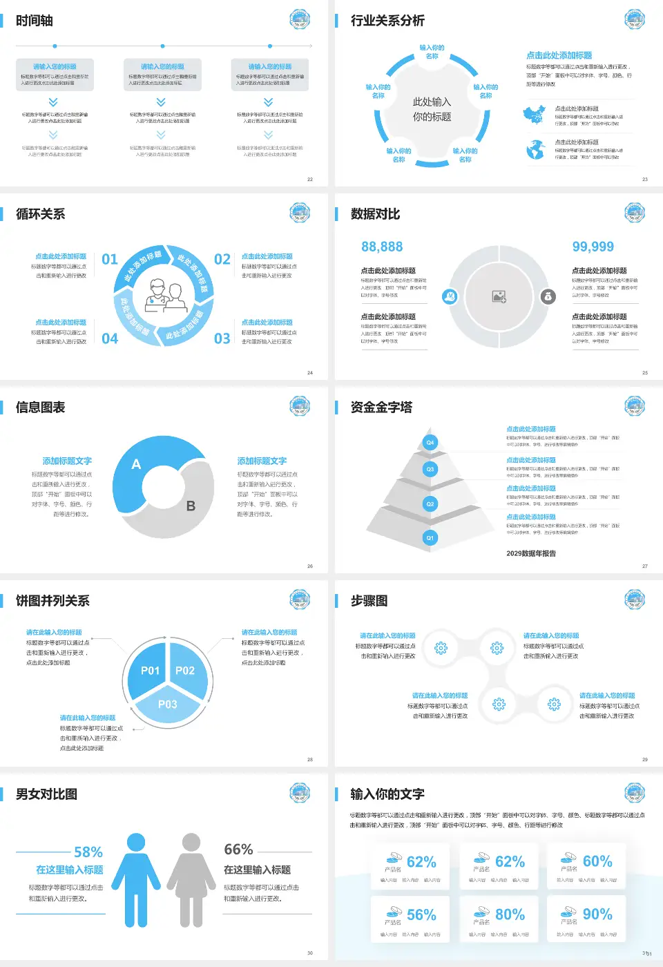 包头市中心医院医院管理报告PPT模板16:9格式幻灯片预览图4