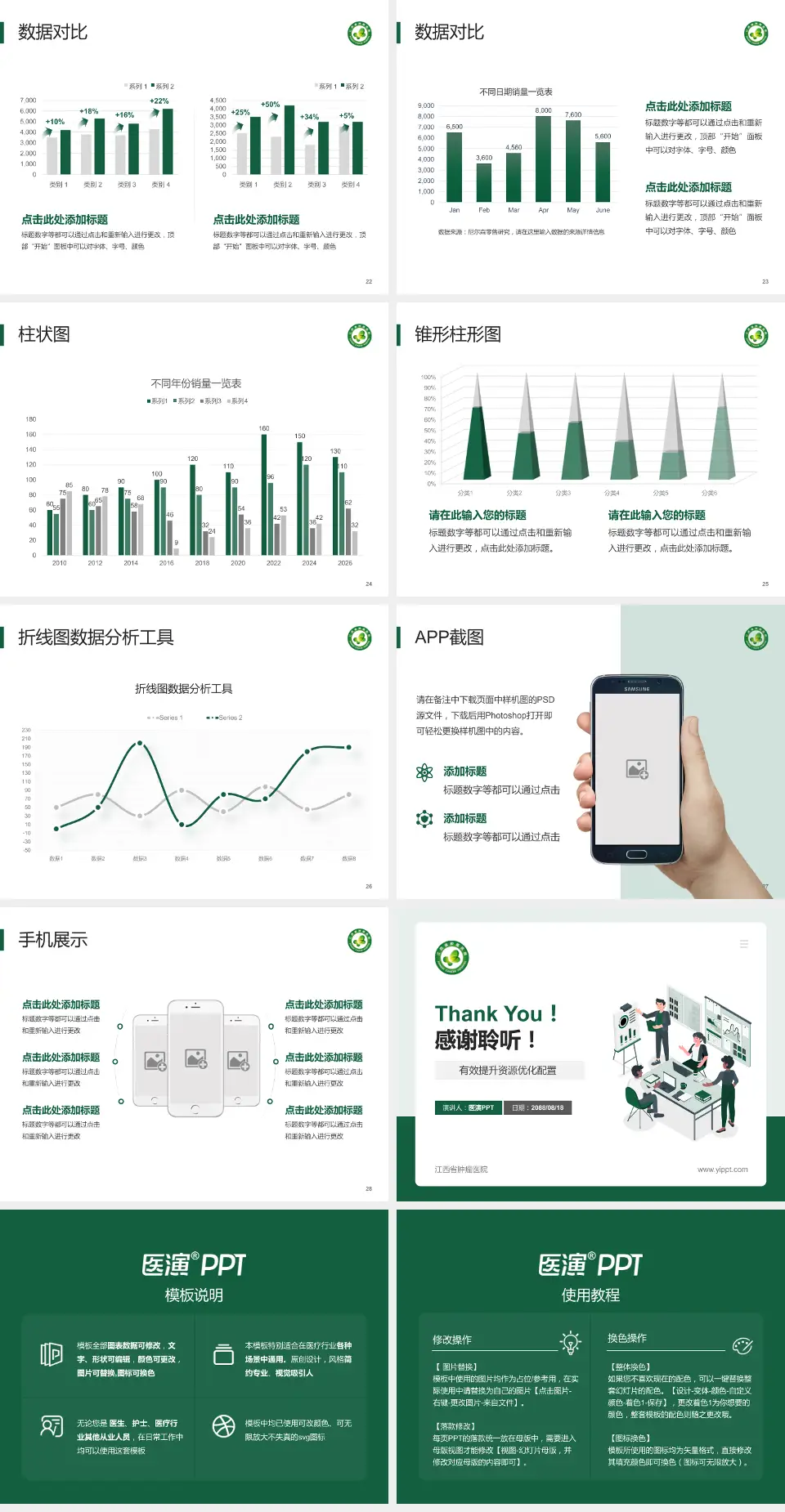 江西省肿瘤医院财务与预算报告PPT模板4:3格式幻灯片预览图4