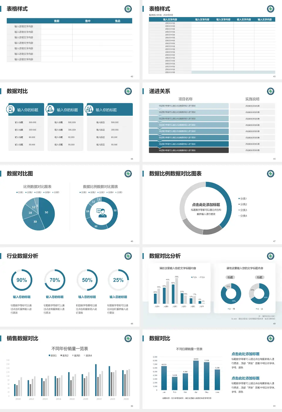 江西省胸科医院品管圈PDCA演示专用PPT模板16:9格式幻灯片预览图6