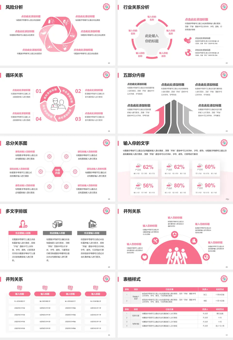 江西省妇幼保健院科室介绍与推广PPT模板16:9格式幻灯片预览图4