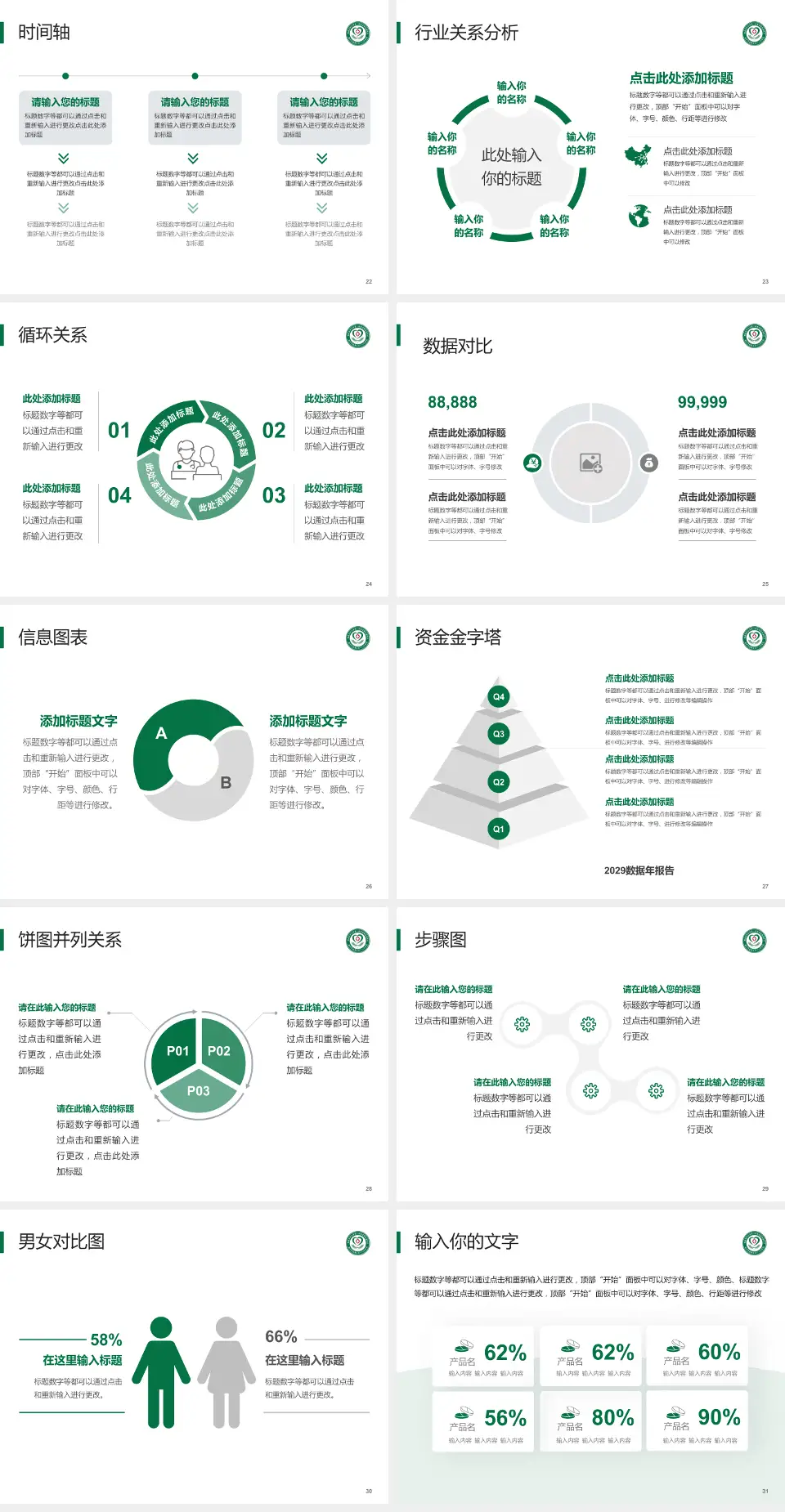 赣州市南康区第一人民医院医院管理报告PPT模板4:3格式幻灯片预览图4