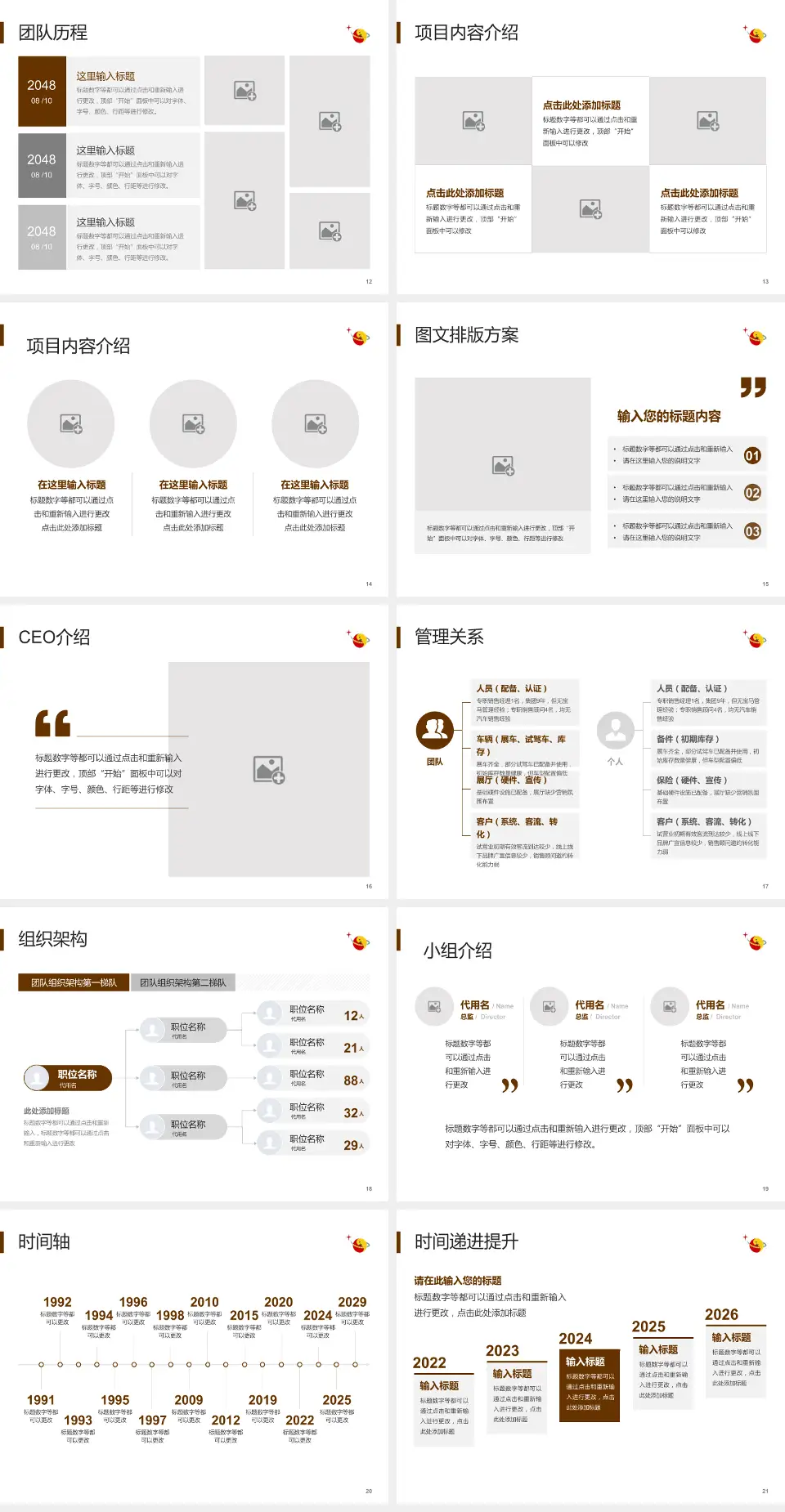 萍乡市中医院新院区医院管理报告PPT模板4:3格式幻灯片预览图3