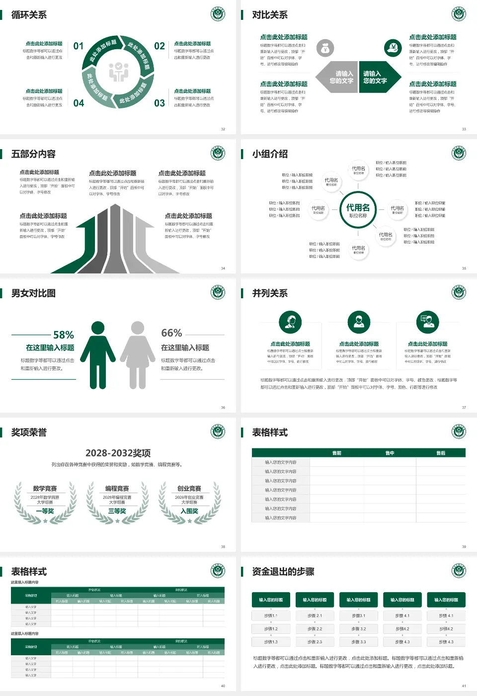 包头市第三医院医院简介/日常通用PPT模板16:9格式幻灯片预览图5