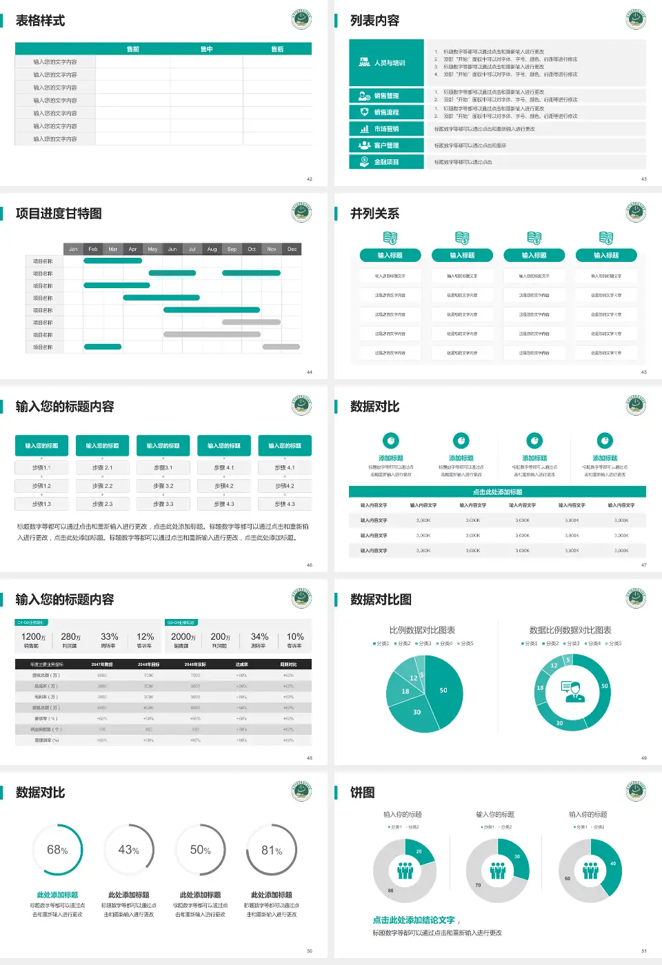 巴彦淖尔盟中医医院医疗行业比赛专用PPT模板16:9格式幻灯片预览图6