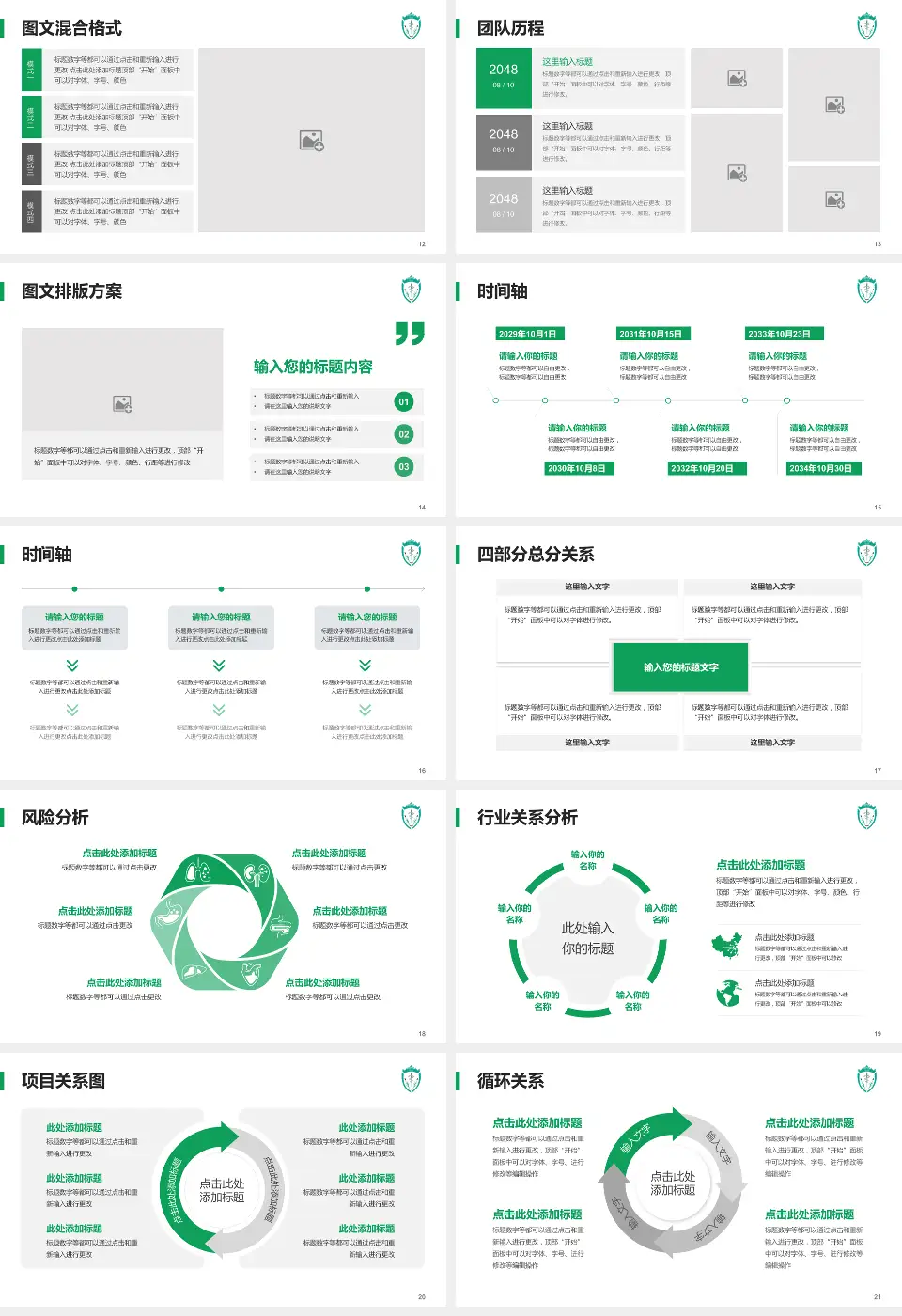 呼和浩特市蒙医中医医院项目申请与汇报PPT模板16:9格式幻灯片预览图3