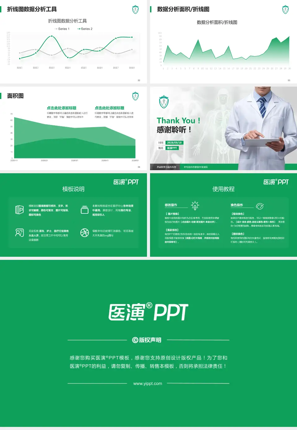 呼和浩特市蒙医中医医院患者教育与指导PPT模板16:9格式幻灯片预览图7