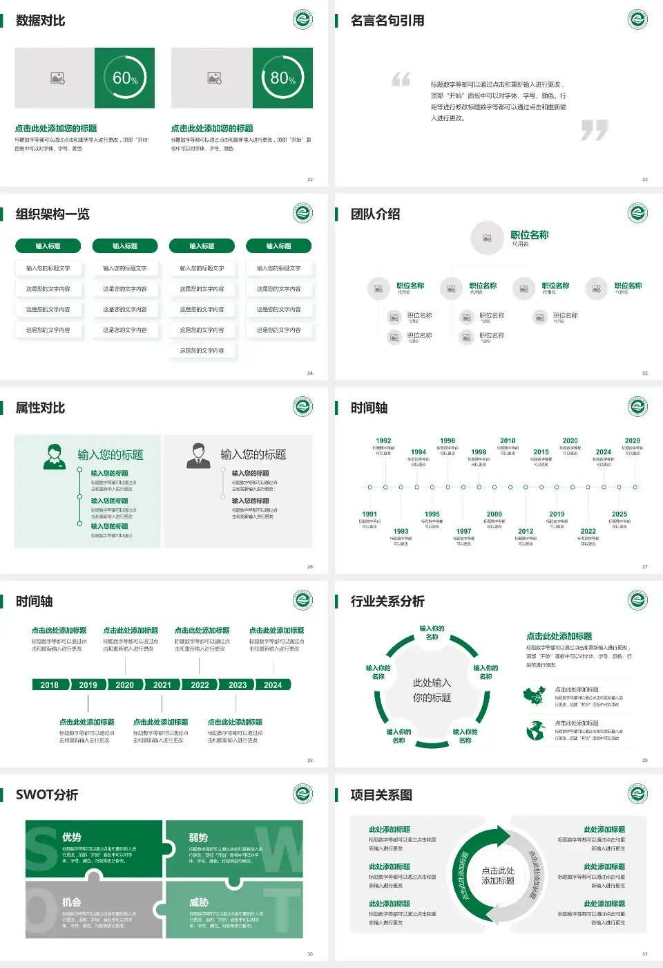 鄂尔多斯市中心医院医院简介/日常通用PPT模板16:9格式幻灯片预览图4
