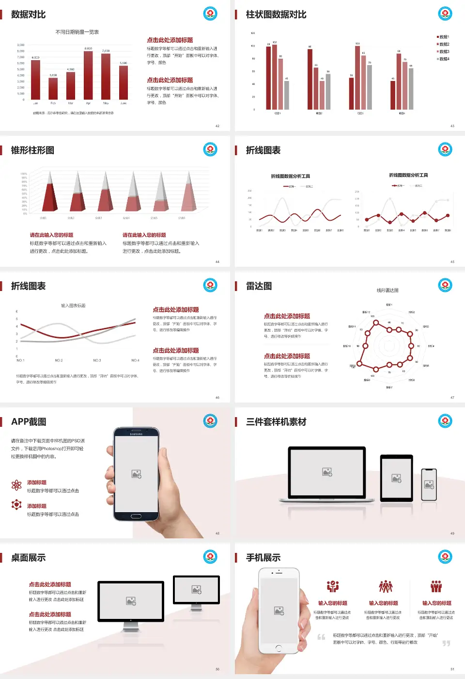 都昌县中医院（蔡岭分院）医院管理报告PPT模板16:9格式幻灯片预览图6