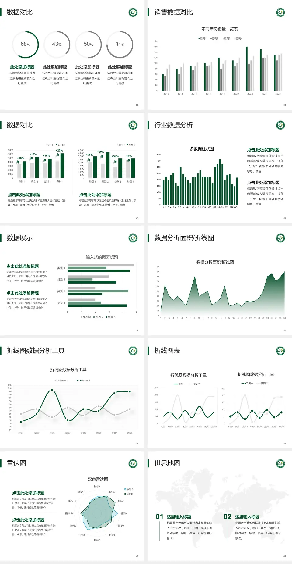 赣南医学院第一附属医院会议与研讨会PPT模板4:3格式幻灯片预览图5