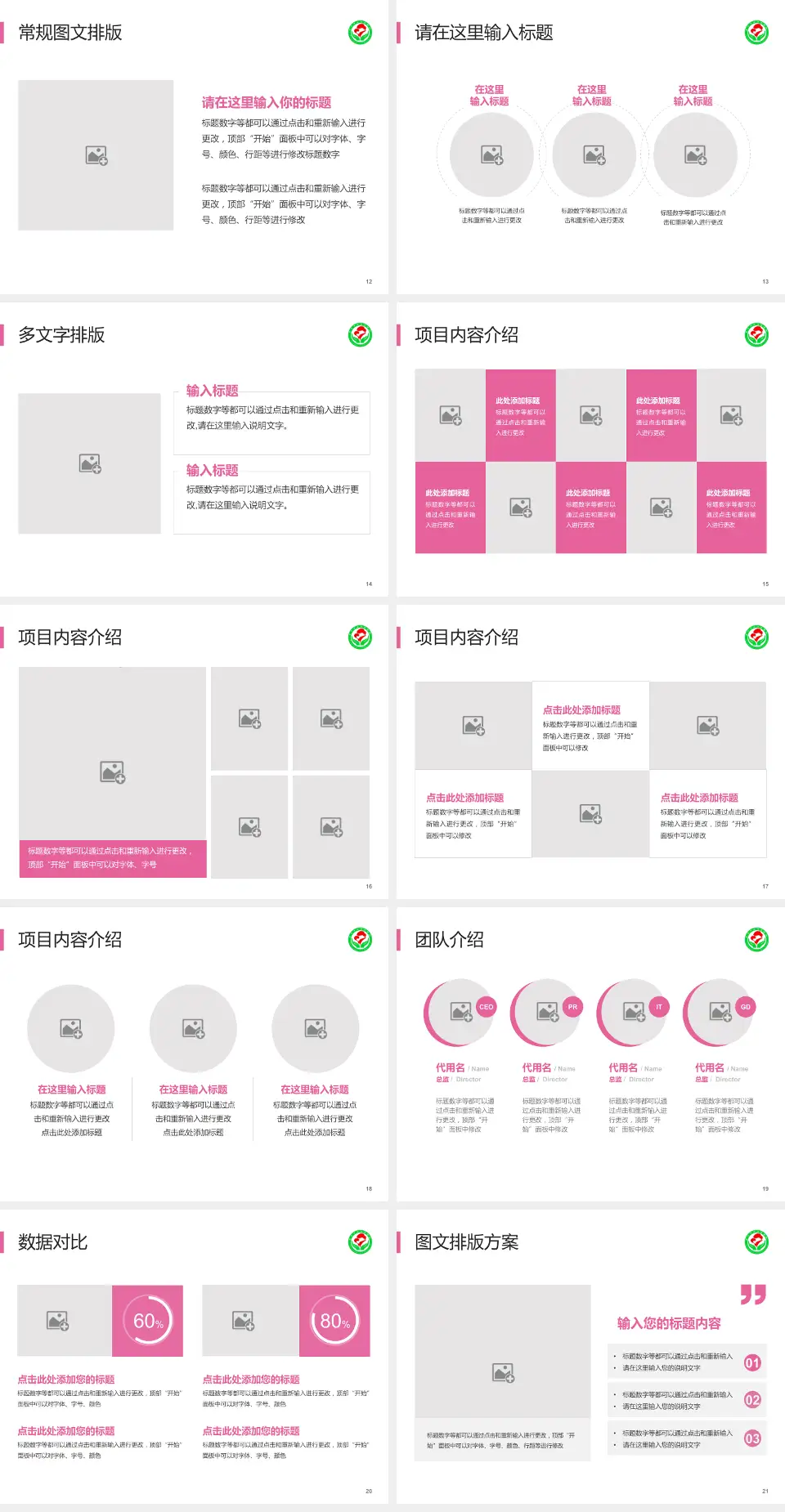 萍乡市妇幼保健院品管圈PDCA演示专用PPT模板4:3格式幻灯片预览图3