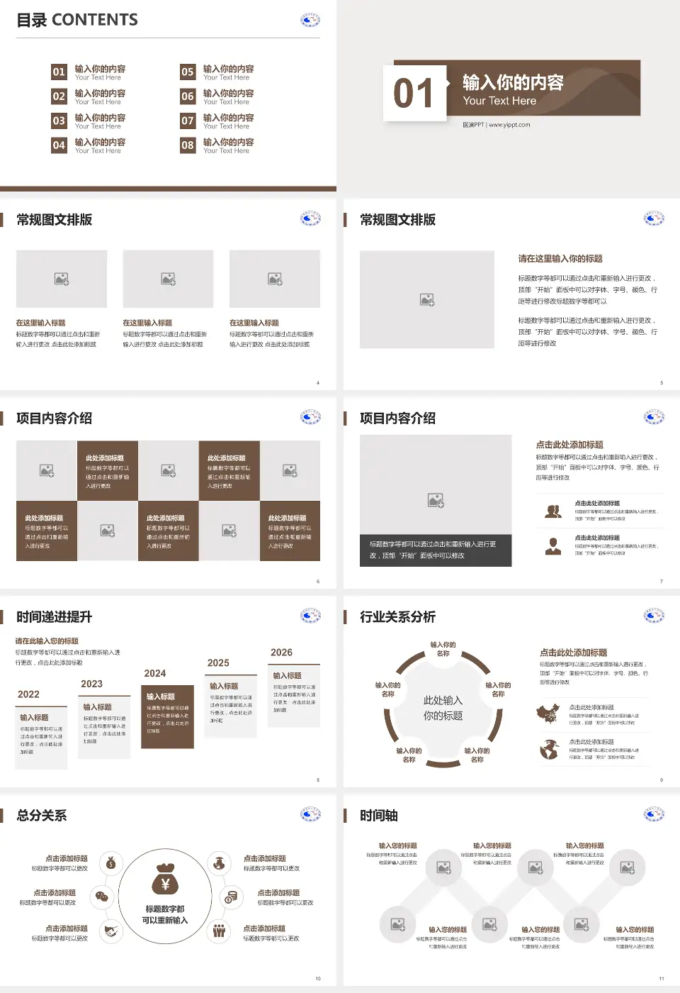 景德镇市中医院财务与预算报告PPT模板16:9格式幻灯片预览图2