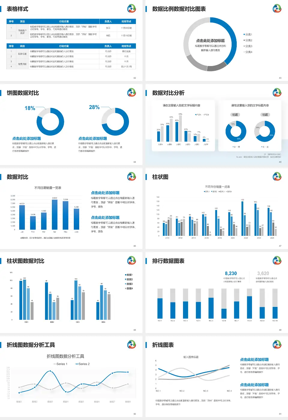 包头市蒙医中医医院医院简介/日常通用PPT模板16:9格式幻灯片预览图6