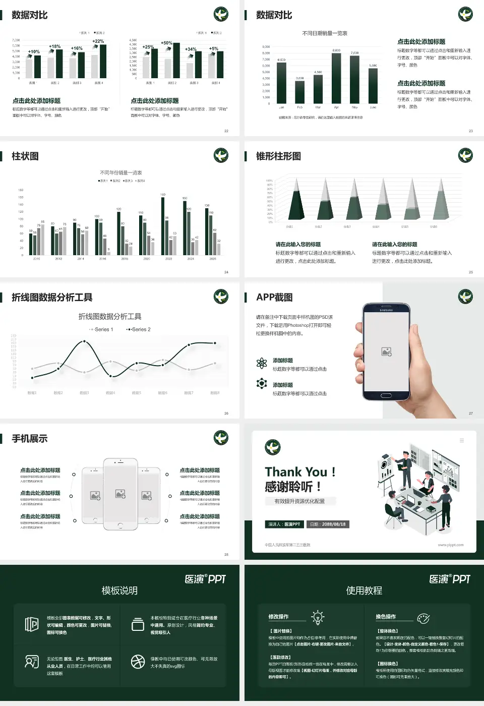 中国人民解放军第二五三医院财务与预算报告PPT模板16:9格式幻灯片预览图4