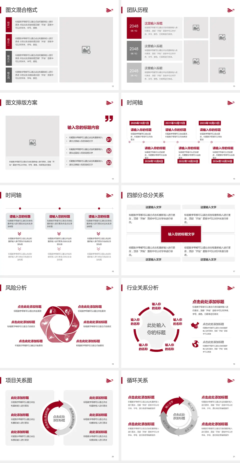 呼和浩特市第一医院项目申请与汇报PPT模板4:3格式幻灯片预览图3