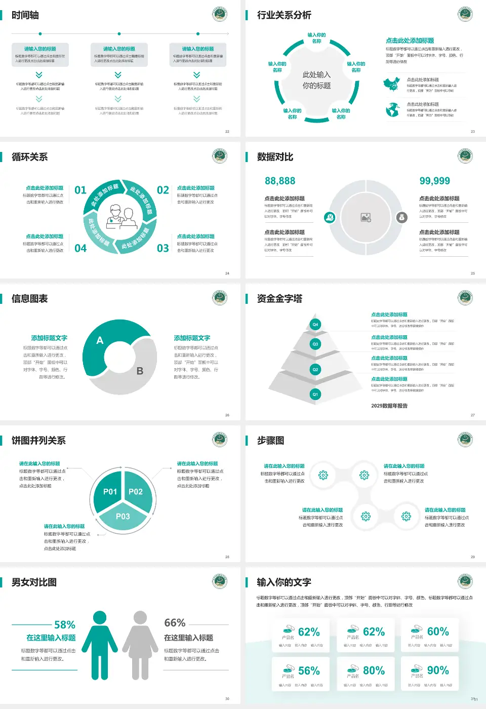 巴彦淖尔盟中医医院医院管理报告PPT模板16:9格式幻灯片预览图4