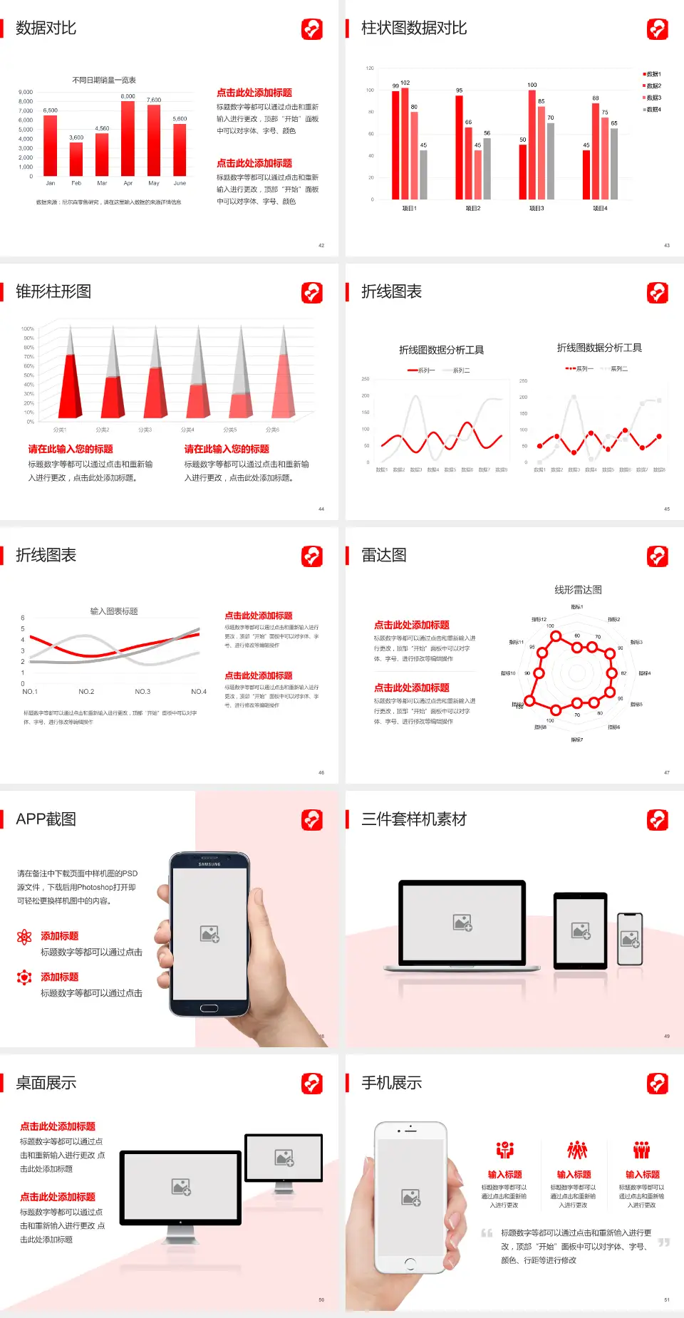 包头市妇幼保健站医院管理报告PPT模板4:3格式幻灯片预览图6