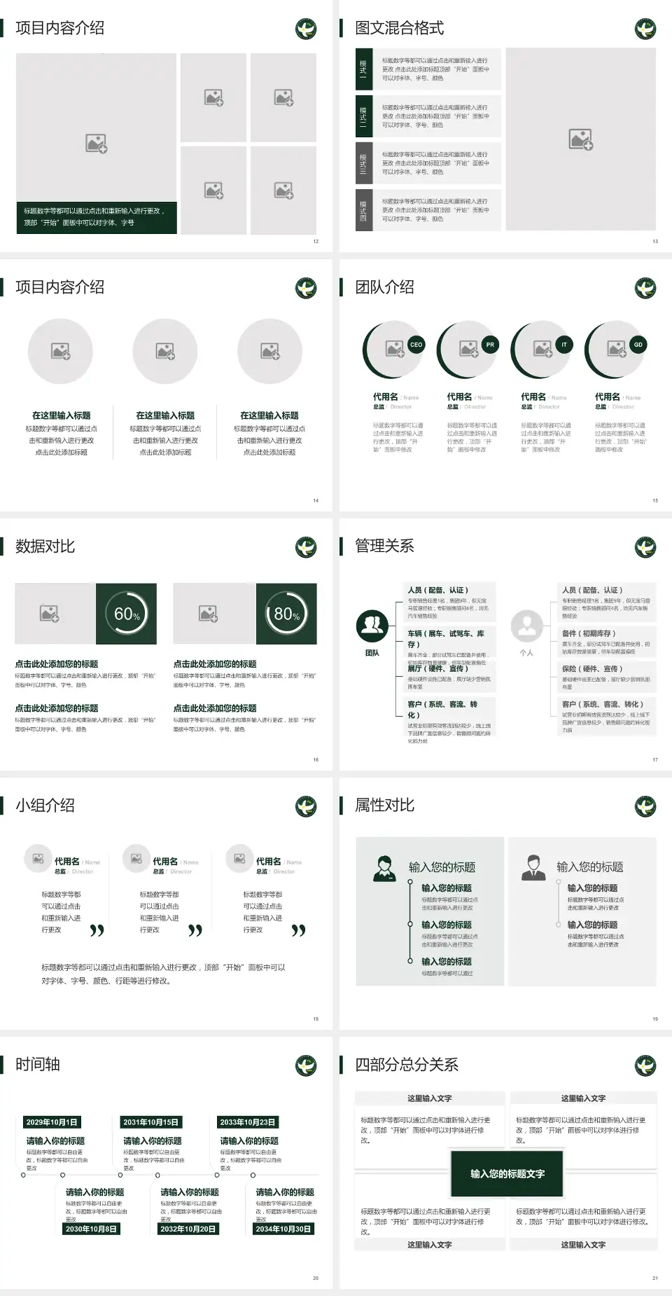 中国人民解放军第二五三医院科室介绍与推广PPT模板4:3格式幻灯片预览图3