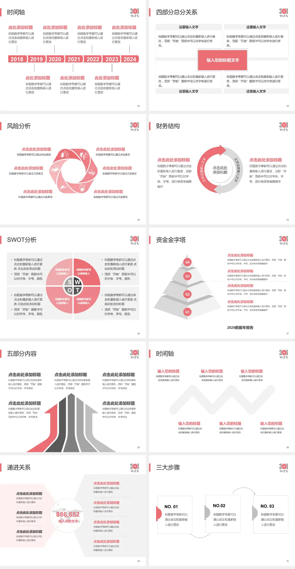 中国人民解放军第五医院患者教育与指导PPT模板4:3格式幻灯片预览图4