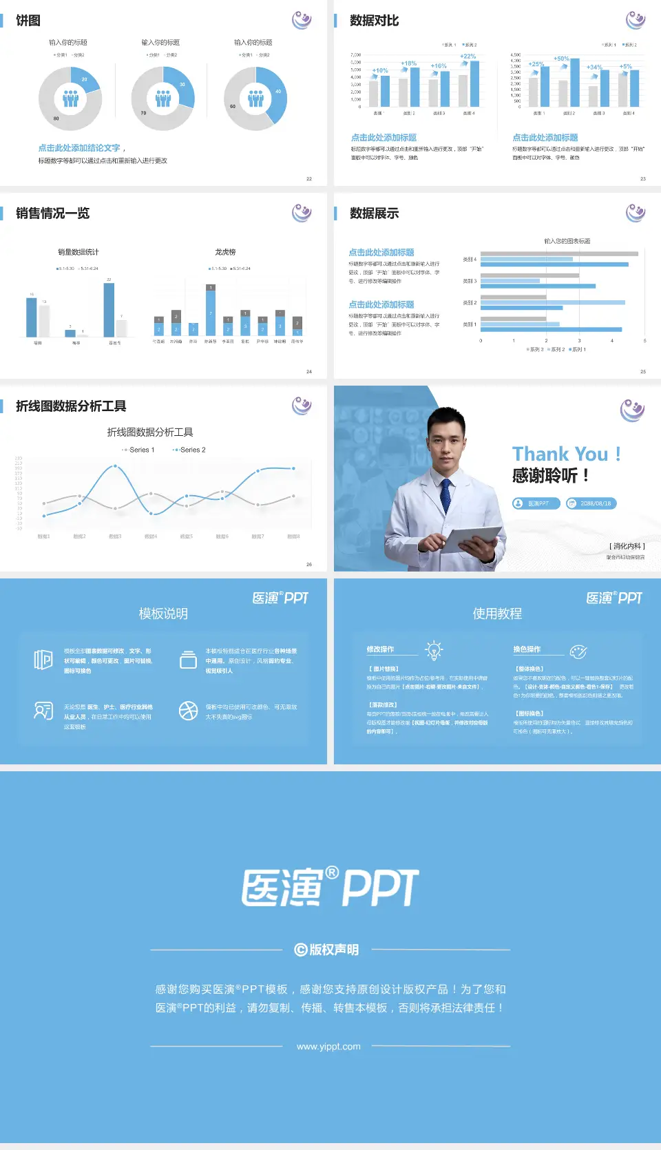 瑞金市妇幼保健院病例分享与讨论PPT模板16:9格式幻灯片预览图4