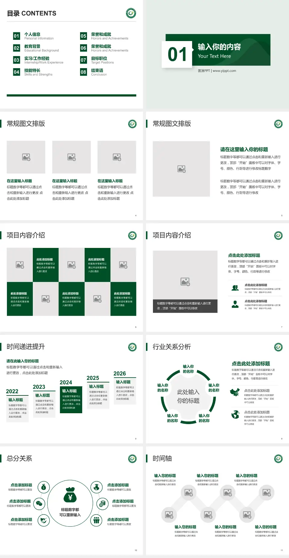 赣南医学院第一附属医院财务与预算报告PPT模板4:3格式幻灯片预览图2
