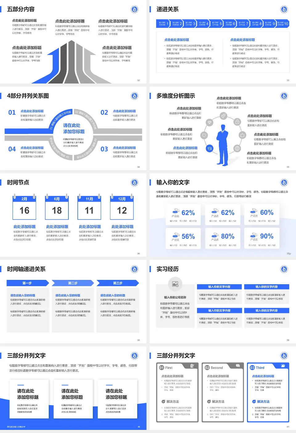 内蒙古医学院第三附属医院品管圈PDCA演示专用PPT模板16:9格式幻灯片预览图5