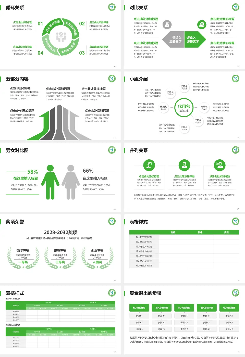 国药北方医院医院简介/日常通用PPT模板16:9格式幻灯片预览图5