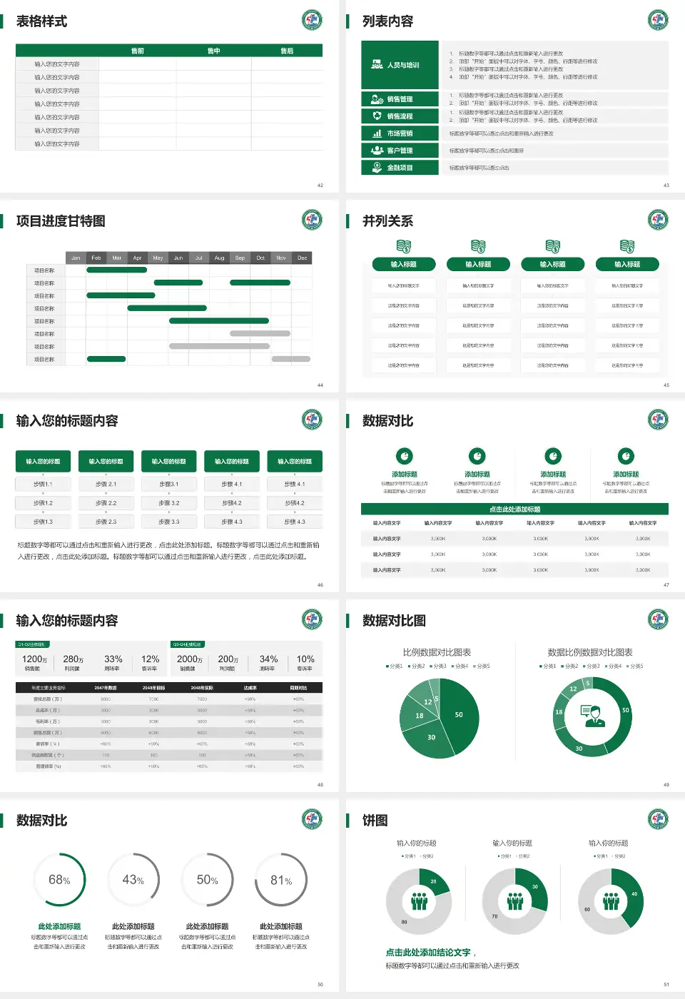 鹰潭一八四医院医疗行业比赛专用PPT模板16:9格式幻灯片预览图6