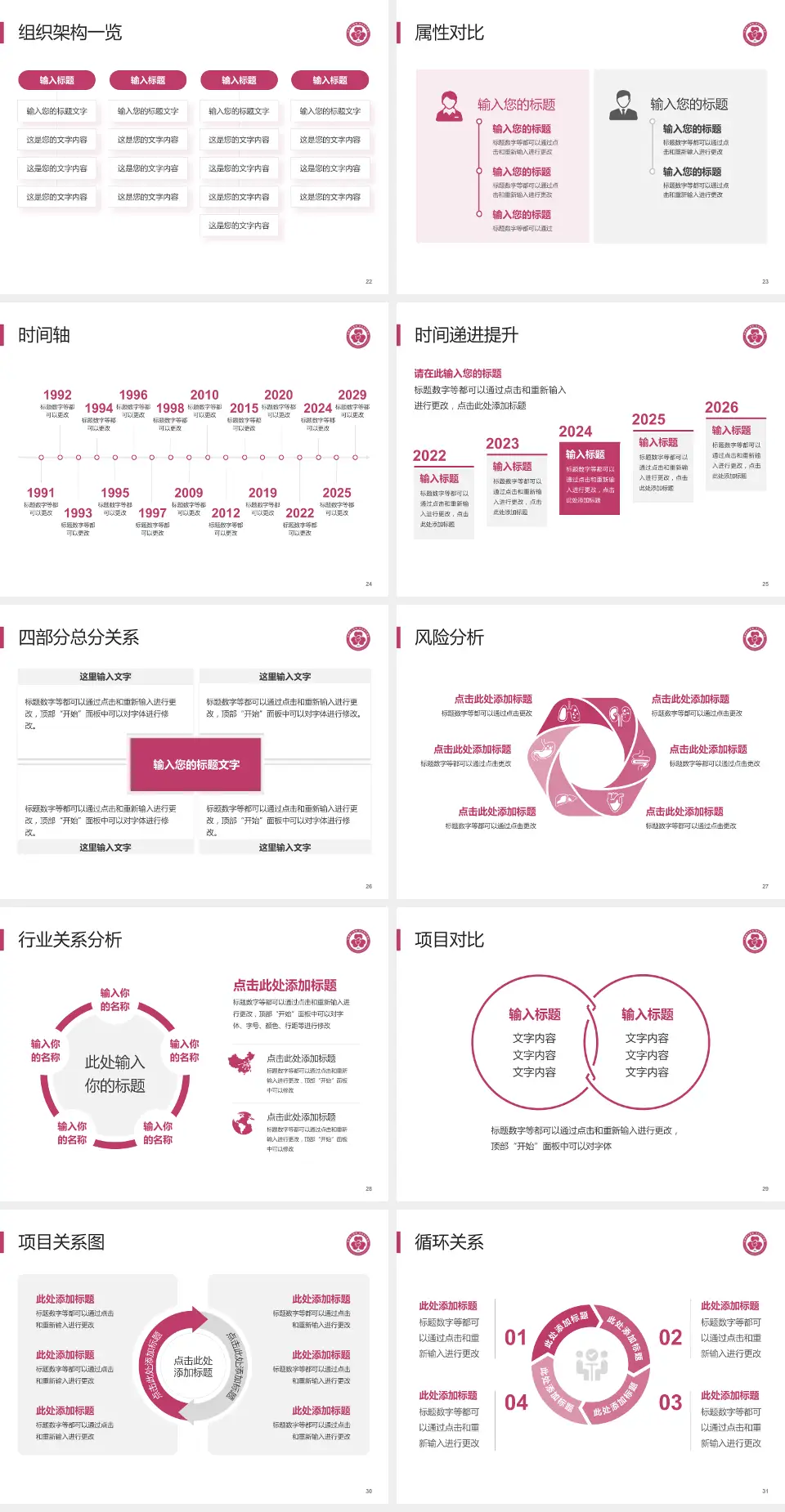 包钢职工医院医疗行业比赛专用PPT模板4:3格式幻灯片预览图4
