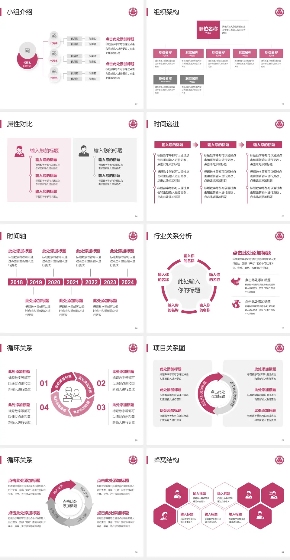 包钢职工医院品管圈PDCA演示专用PPT模板4:3格式幻灯片预览图4