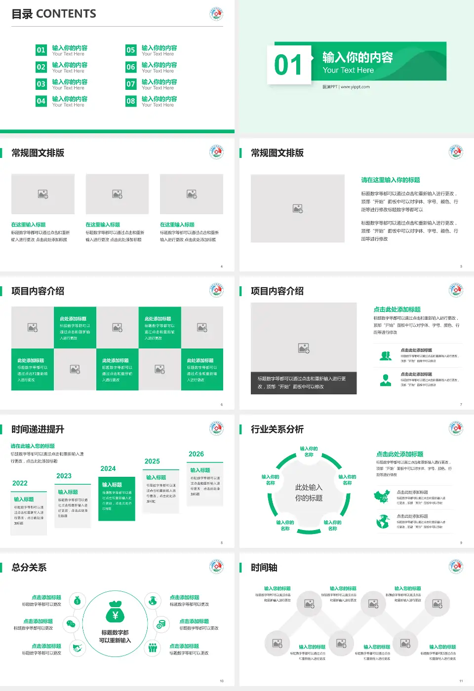乌海市蒙中医院财务与预算报告PPT模板16:9格式幻灯片预览图2