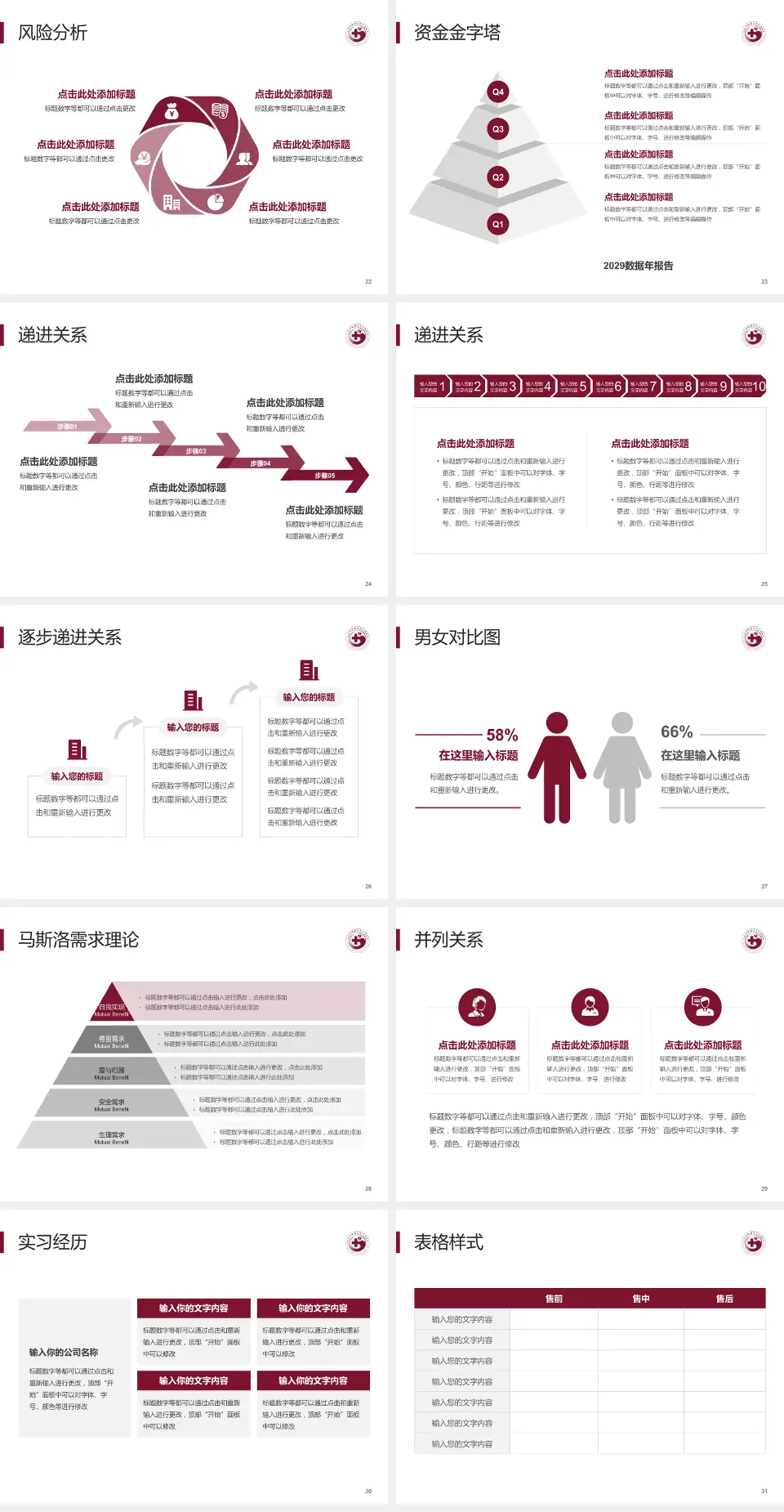 江西中医药大学附属医院西湖院区项目申请与汇报PPT模板4:3格式幻灯片预览图4