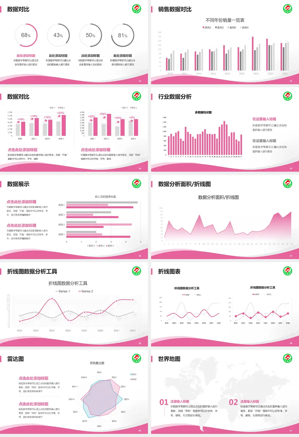 萍乡市妇幼保健院会议与研讨会PPT模板16:9格式幻灯片预览图5