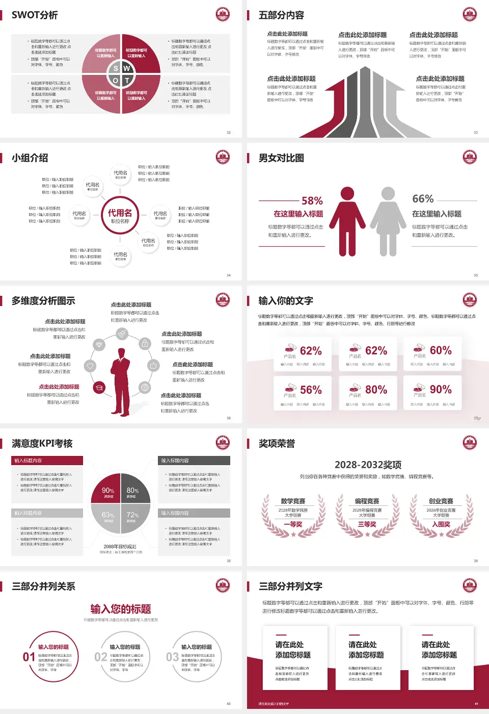 赣州市人民医院北院区医疗行业比赛专用PPT模板16:9格式幻灯片预览图5