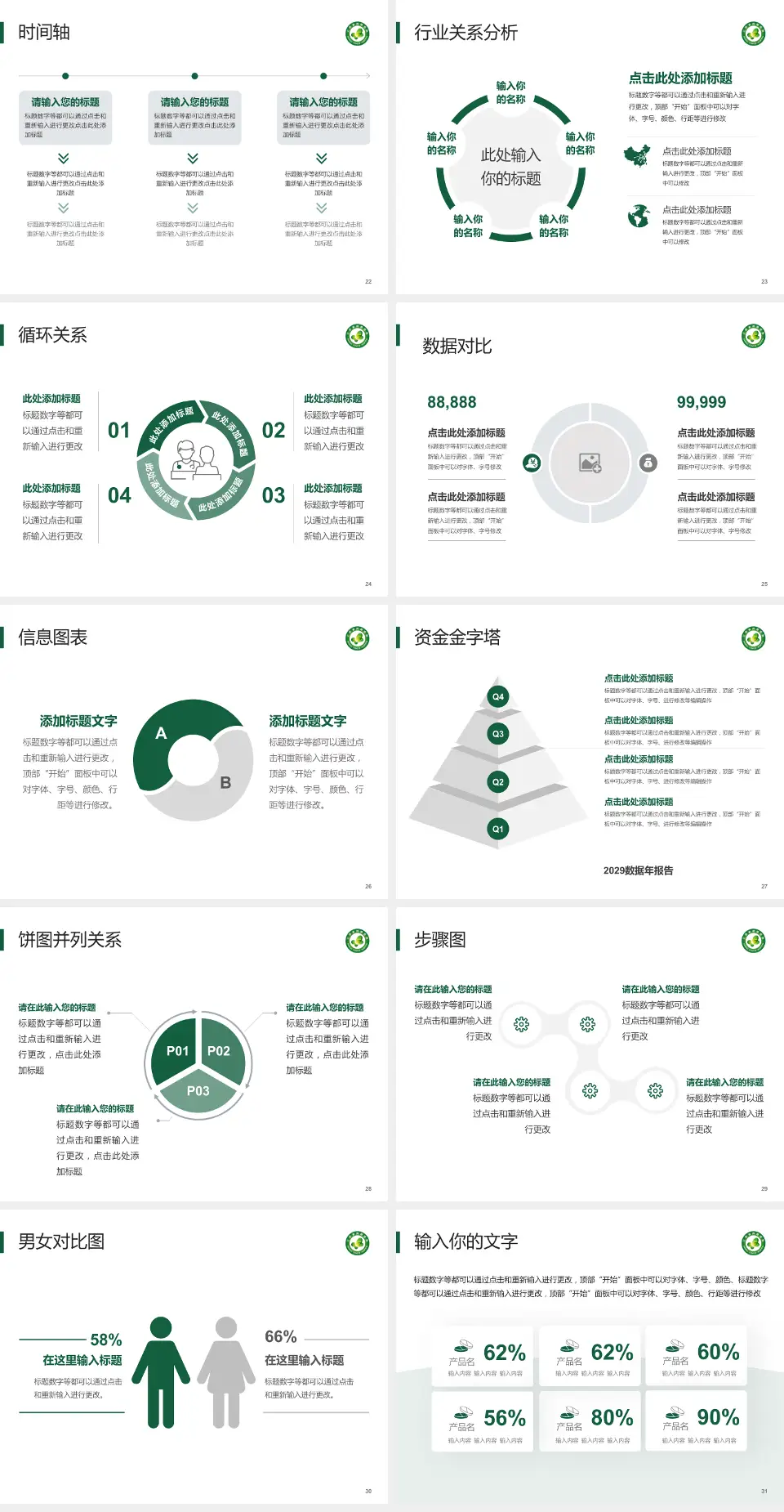 江西省肿瘤医院医院管理报告PPT模板4:3格式幻灯片预览图4