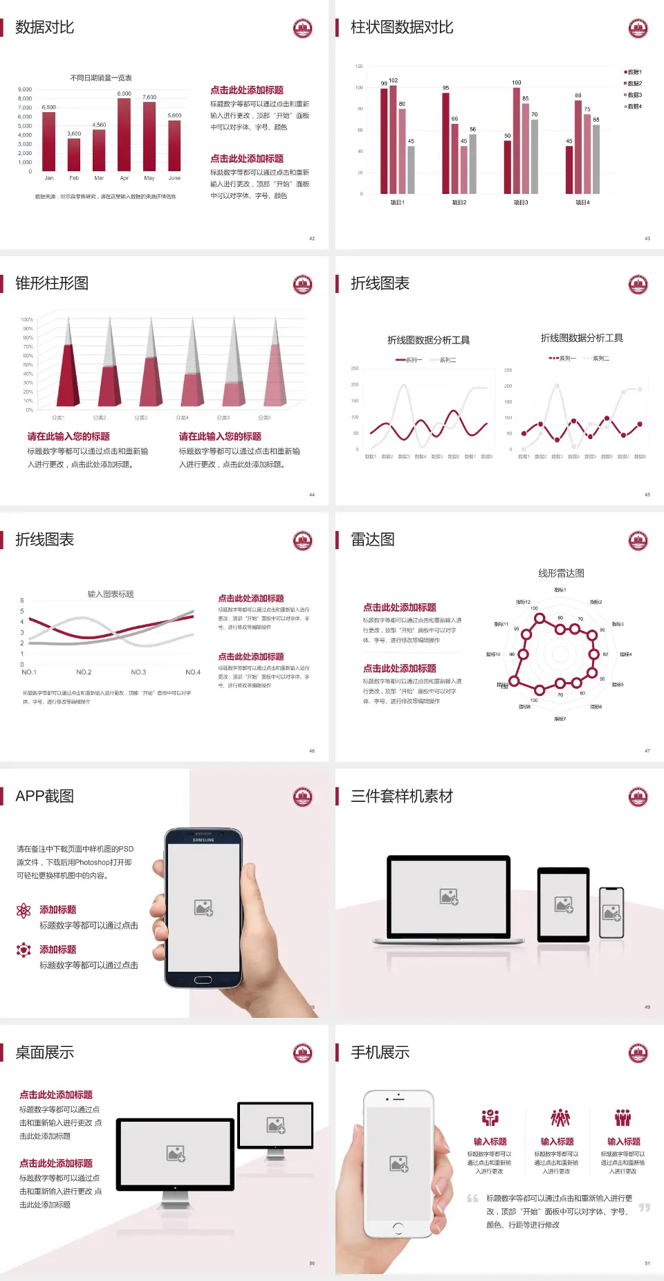 赣州市人民医院北院区医院管理报告PPT模板4:3格式幻灯片预览图6