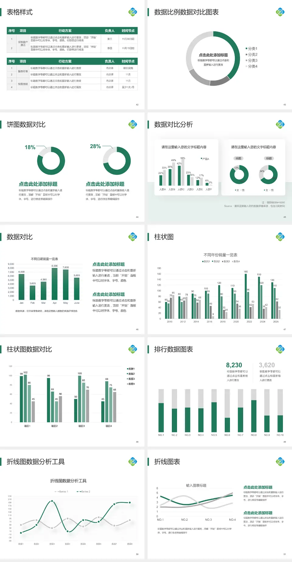 呼伦贝尔市人民医院医院简介/日常通用PPT模板4:3格式幻灯片预览图6