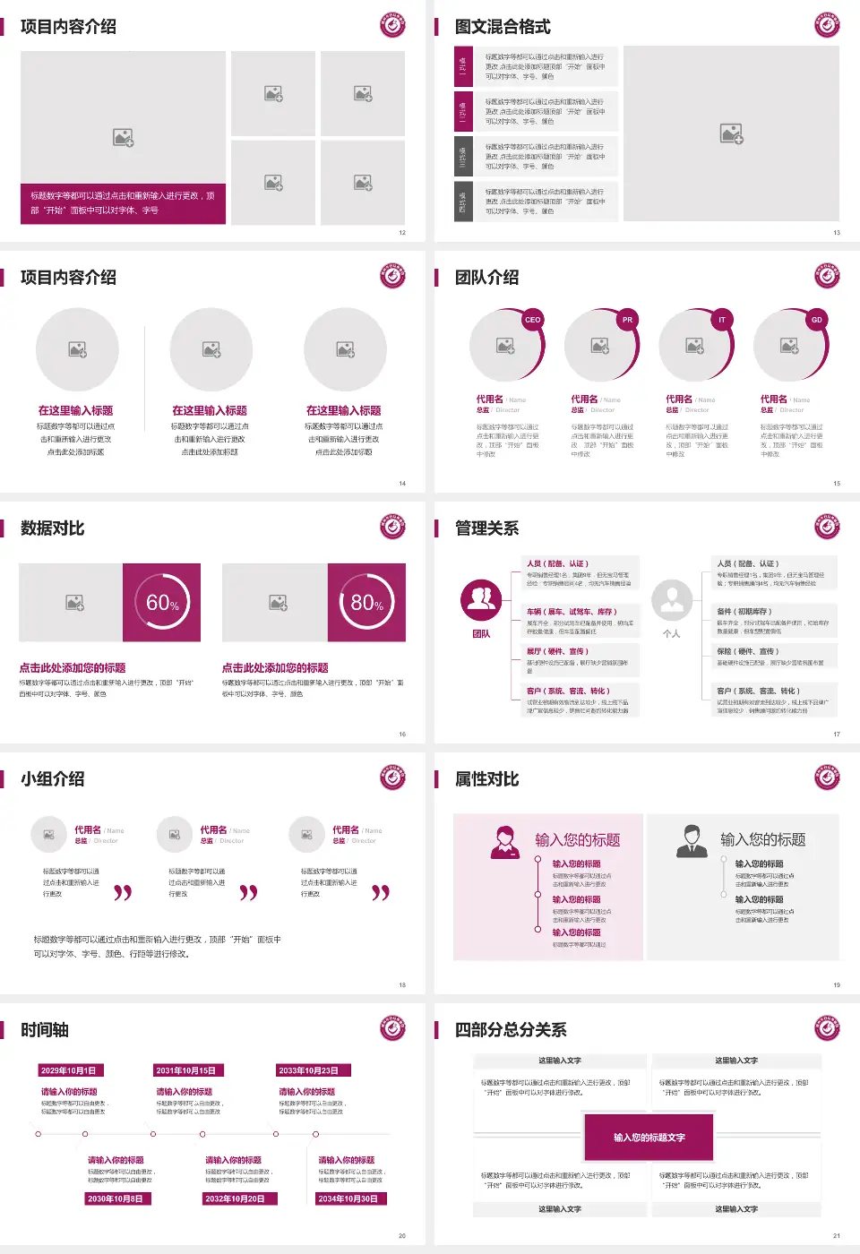赣州市妇幼保健院科室介绍与推广PPT模板16:9格式幻灯片预览图3