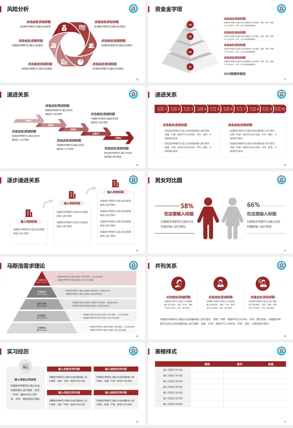 都昌县中医院（蔡岭分院）项目申请与汇报PPT模板16:9格式幻灯片预览图4