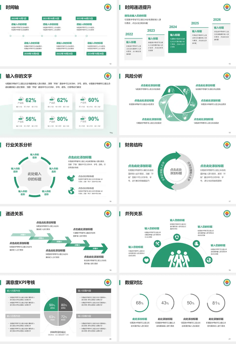 格尔木市人民医院病例分享与讨论PPT模板16:9格式幻灯片预览图3